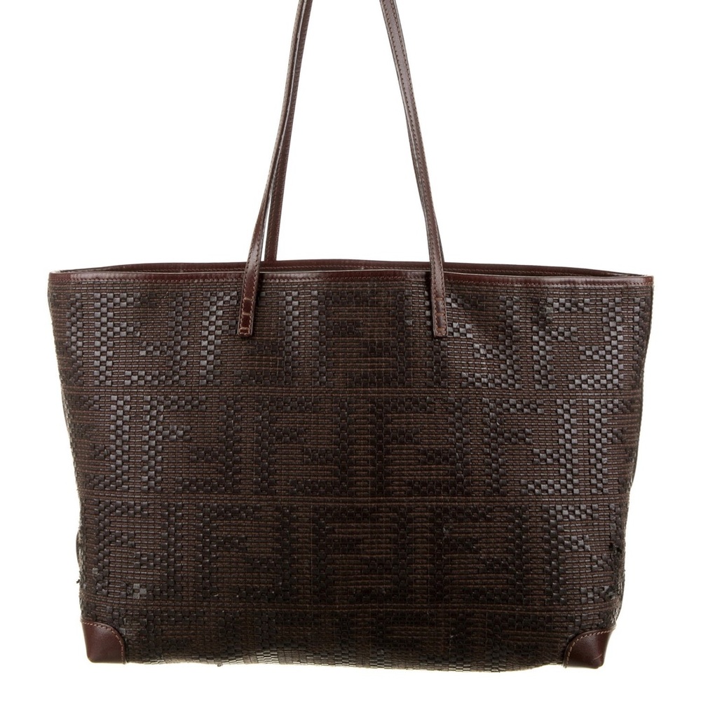 Fendi Woven Zucca Tote